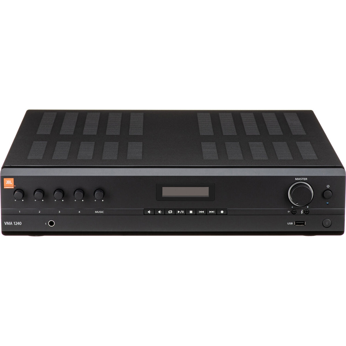 JBL VMA1240 Commercial Series 240W Bluetooth-Enabled Mixer/Amplifier 5-In/1-Out