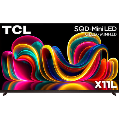 TCL 85 inch Class X11L Series 4K UHD HDR SQD Mini-LED Smart Google TV 85X11L