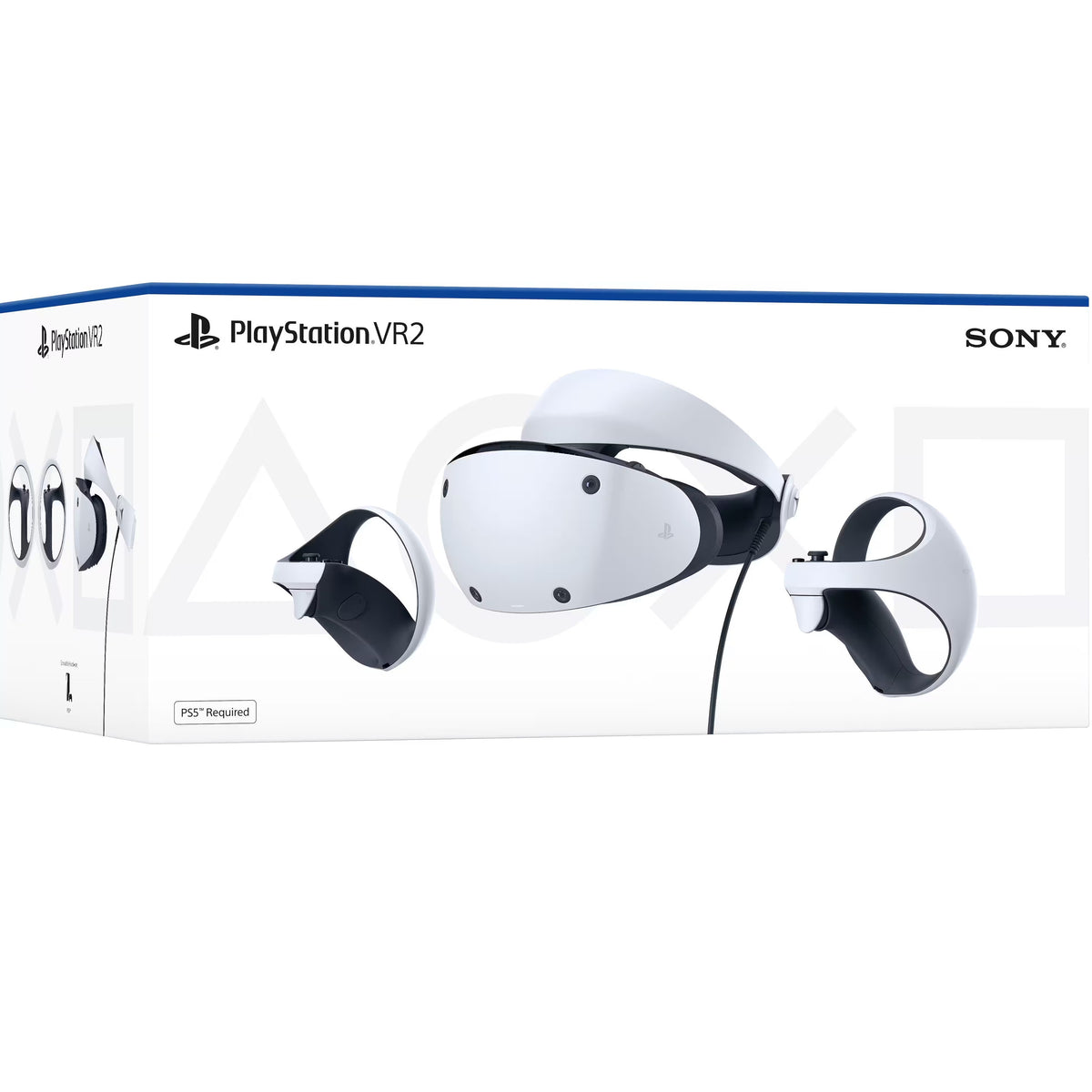 Sony PlayStation VR2 Virtual Reality Headset with PS VR2 Sense Controllers – 4K HDR OLED, Eye Tracking, 110° FOV