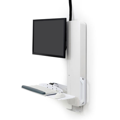Ergotron 61-081-062 SV Sit-Stand Vertical Lift, High-Traffic White