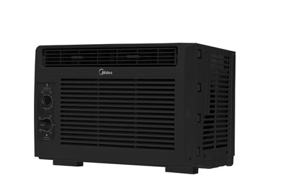Midea 5,000 BTU DOE Window Air Conditioner, for spaces up to 150 sq. ft., 2 cooling modes & 2 fan speeds - MAW05M1WBL