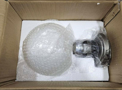 Sunset Lighting Chauncey 1-Light Semi Flush Steel Gray w/ White Glass F27001-59