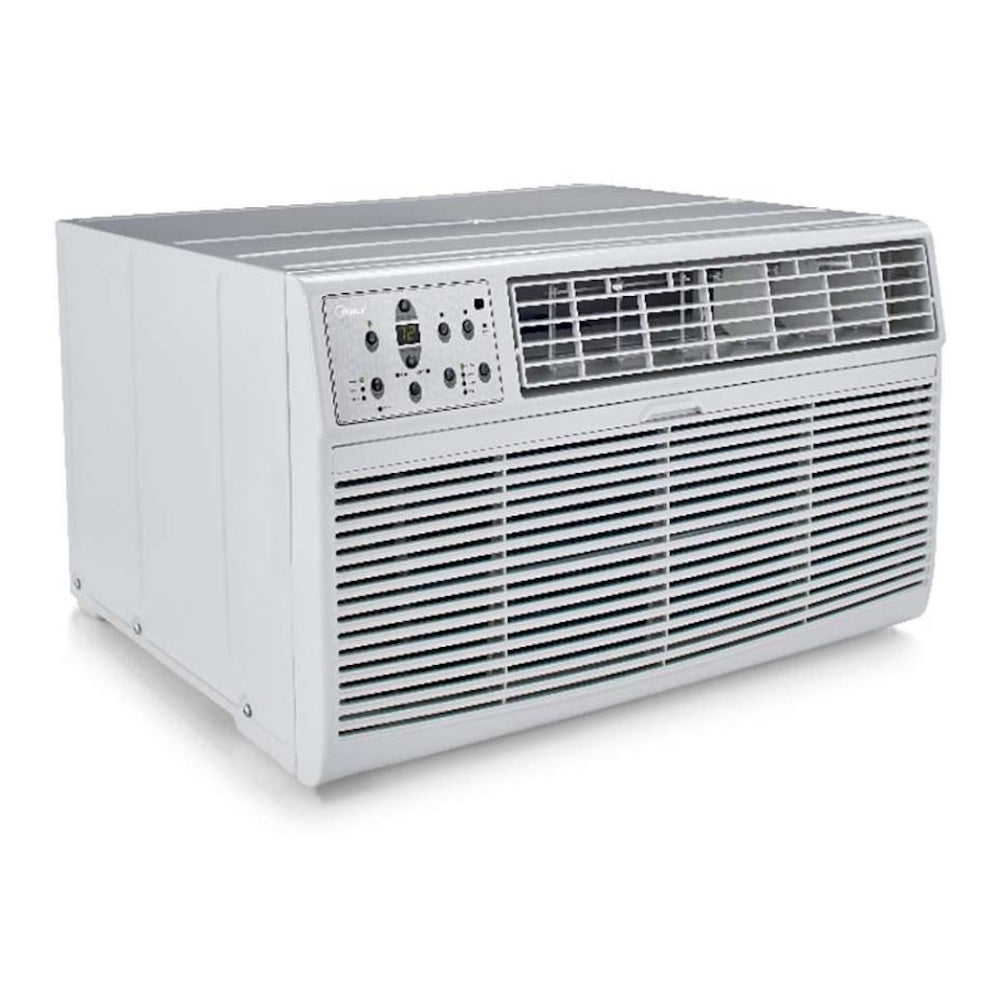 Midea 14,000 BTU 230V In-Wall Air Conditioner with Heat 700 sq. ft. 50 dBA with Remote Control MAT14H2ZWT