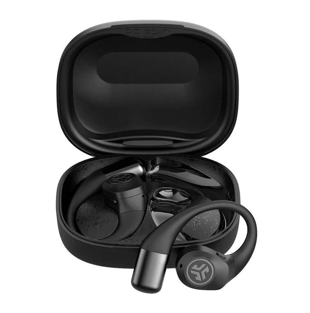 JLab Epic Open Sport Air Conduction Wireless Earbuds Black EBEPOPSPRTRBLK82