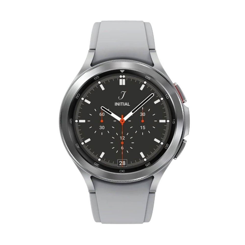 Samsung Galaxy Watch4 Classic Smartwatch 46mm, Bluetooth/Wi-Fi, Silver ...