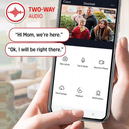 Energizer Connect Smart 2K 5GHz Wired Video Doorbell E0D1-1002-2KB