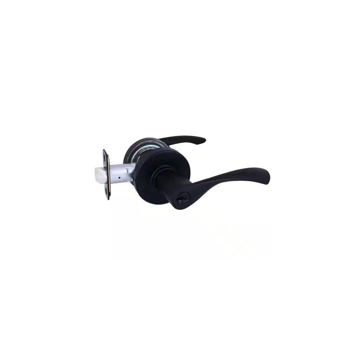 Primrose Matte Black Keyed Entry Door Handle Featuring Dual Keyway LS9X9FSJYYC