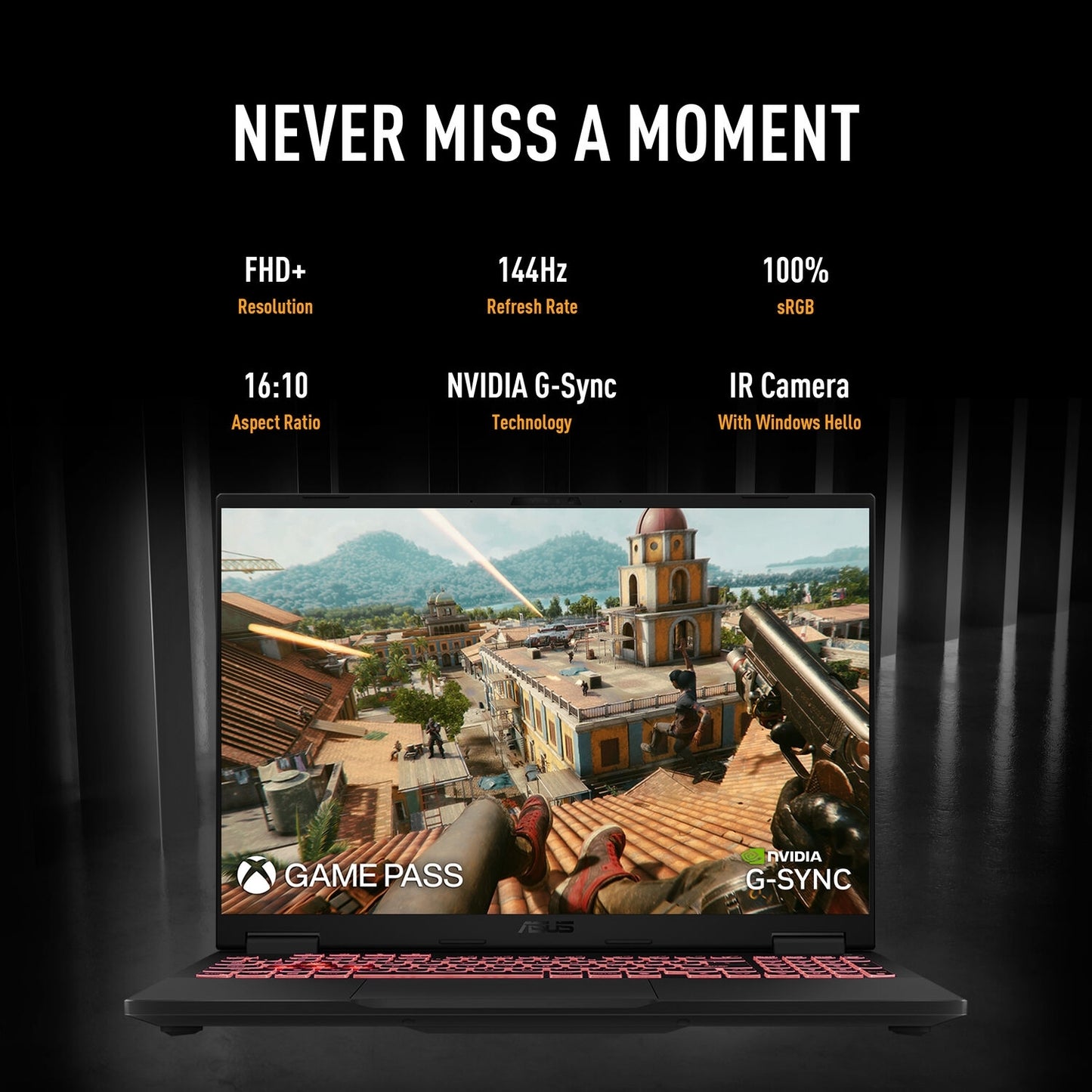 ASUS TUF Gaming A18 18" FHD+ 144Hz Gaming Laptop AMD Ryzen 7 16GB 1TB Gray NVIDIA GeForce RTX 5050 with 8 GB
