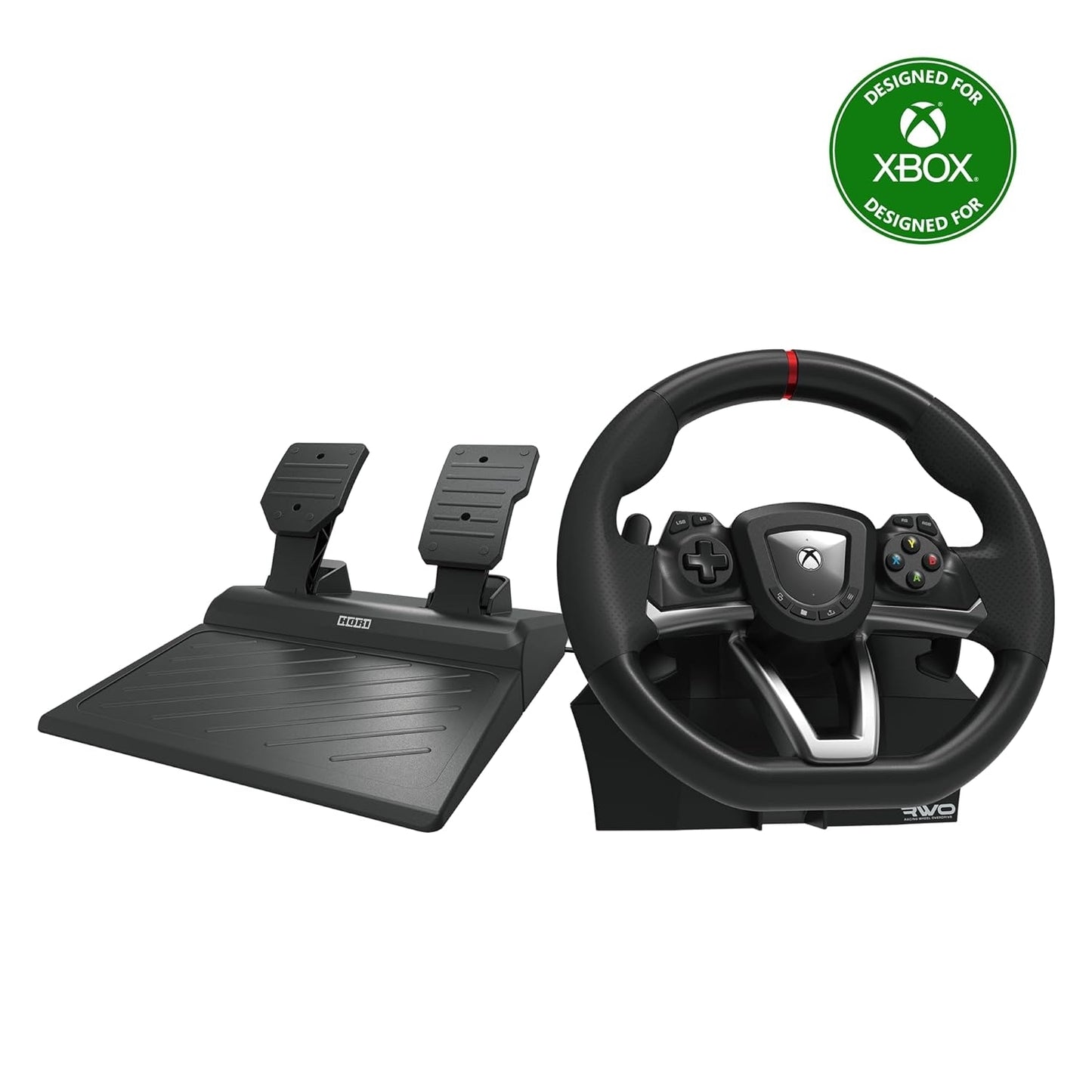 Hori Racing Wheel Overdrive for Xbox Series X|S Black, Easily Adjustable, Authentic Feel - AB04-001U