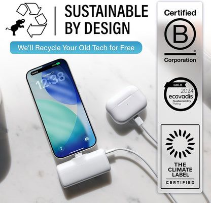 Nimble Bump 5K Portable Charger - Black NB-BN-BPC-3K1C