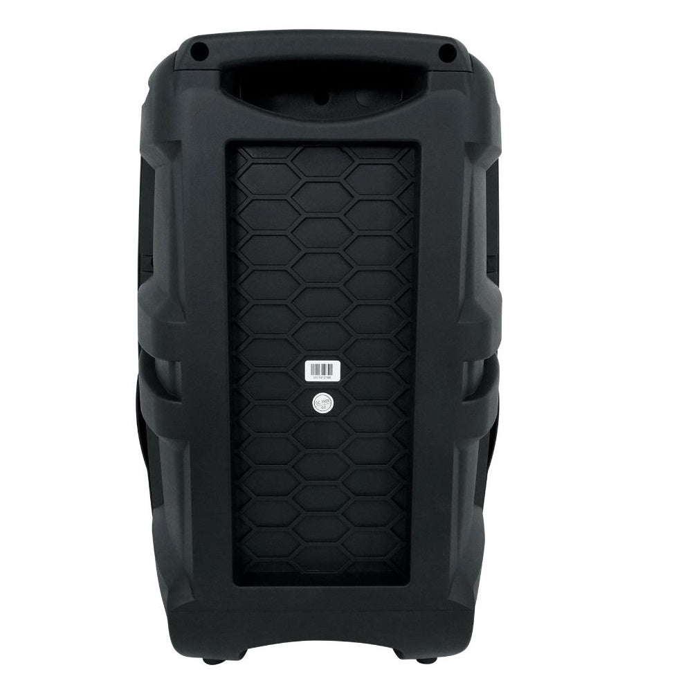Technical Pro CLUB12 12" Rechargeable Bluetooth Speakers+Stands+Remote+Mic+Light
