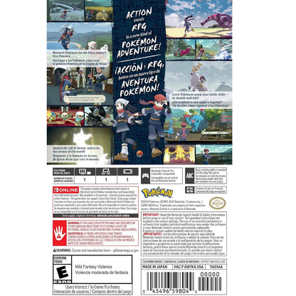 Pokemon Legends: Arceus - Nintendo Switch