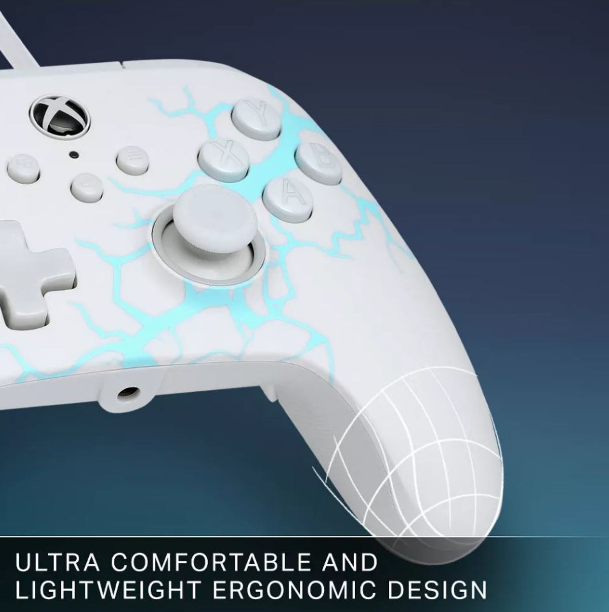 PowerA Advantage Wired Controller for Xbox Series X|S - Arctic Ice XBGP0519-01
