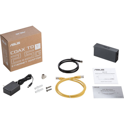 ASUS MA-25 MoCA 2.5 Coax to Ethernet Adapter MA-25 (1-PK)