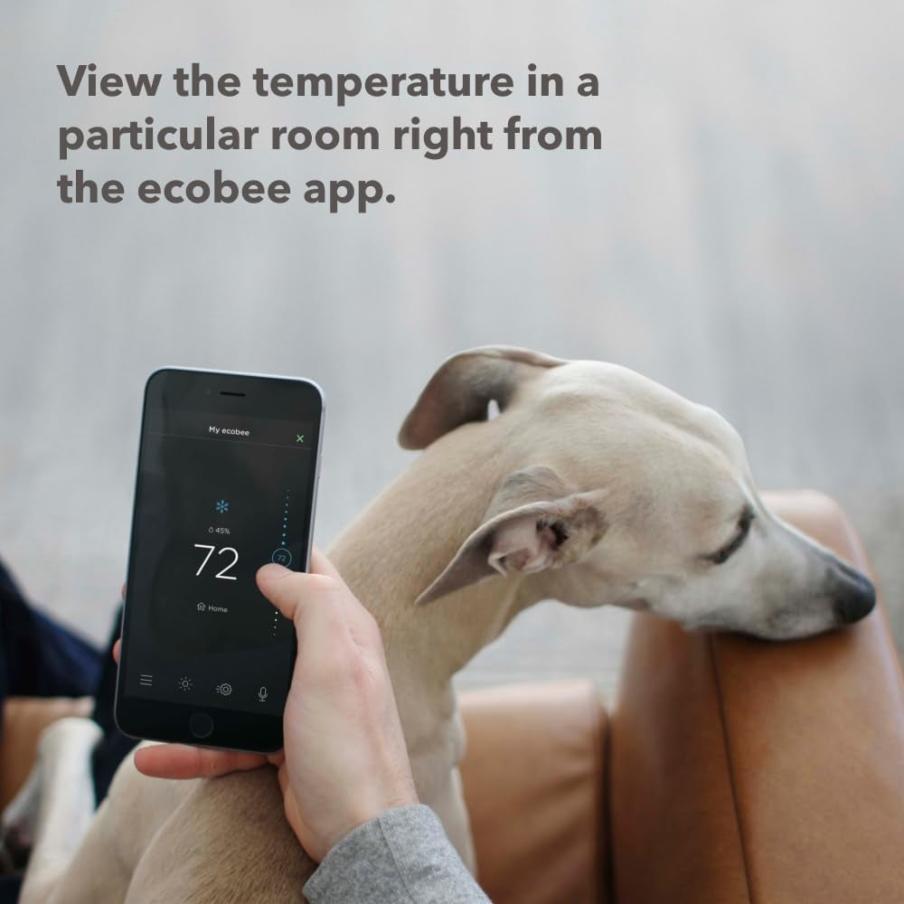 ecobee SmartSensor 2-Pack - Temperature & Occupancy Detection White EB-RSHM2PK-01