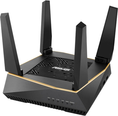 ASUS AX6100 Wi-Fi 6 Gaming Router (RT-AX92U) - Tri-Band Gigabit Wireless Internet Router Black