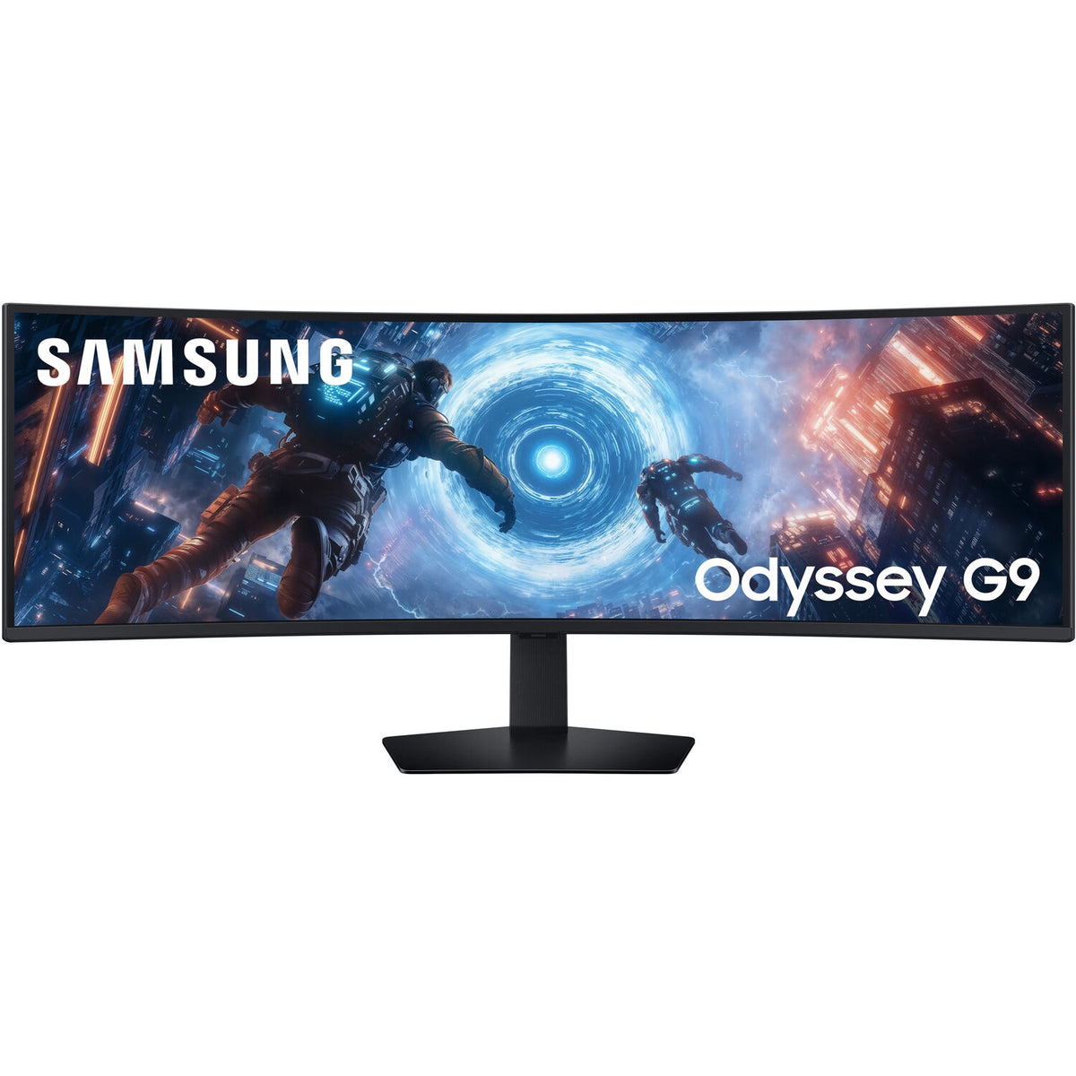 Samsung Odyssey G9 G91F 49" Dual 1440p HDR 144 Hz Curved Ultrawide Gaming Monitor LS49FG910ENXZA