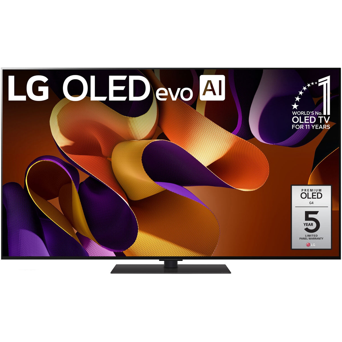 LG - 65" Class G4 Series OLED evo 4K UHD Smart webOS TV OLED65G4SUB