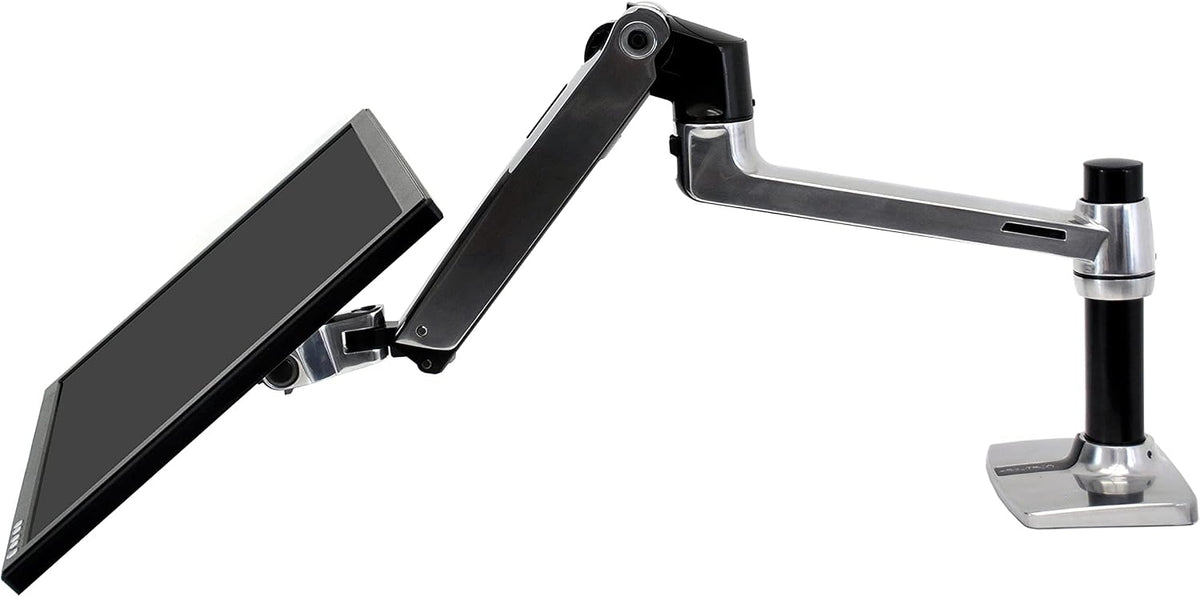 Ergotron LX Desk Mount Monitor Arm Polished Aluminum 45-241-026