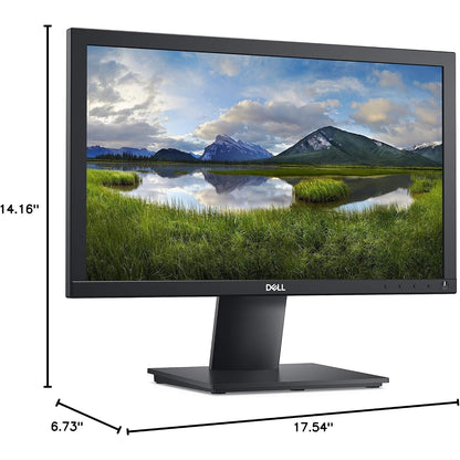 Dell - 19" 1366 x 768 60 Hz 5ms LCD Monitor VGA, Display Port - Black E1920H