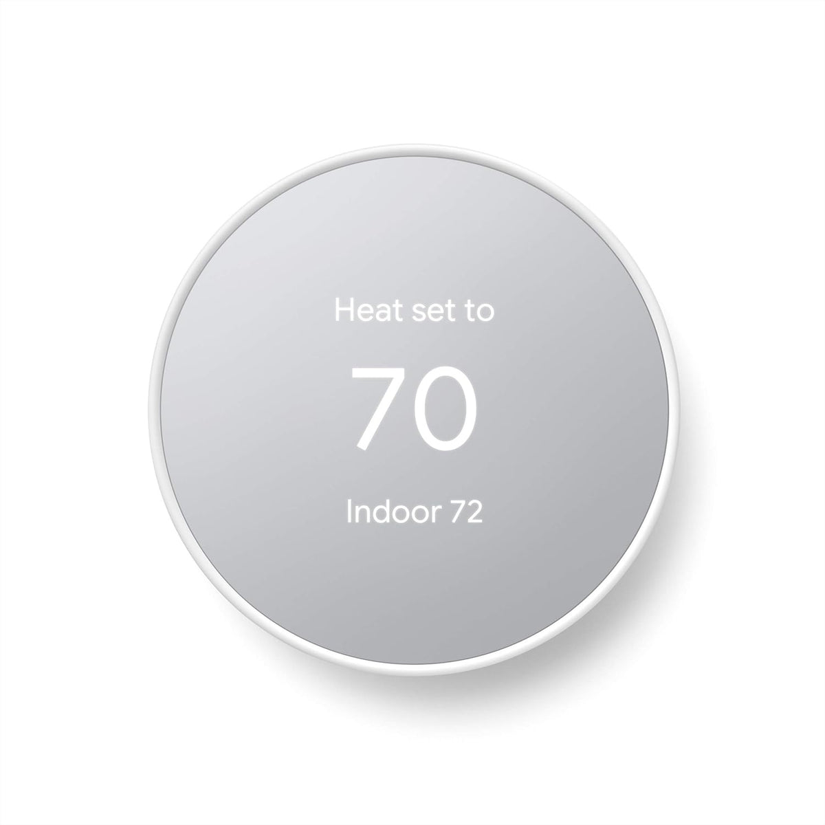 Google Nest Smart Programmable Wi-Fi Thermostat Snow GA01334