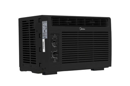 Midea 5,000 BTU DOE Window Air Conditioner, for spaces up to 150 sq. ft., 2 cooling modes & 2 fan speeds - MAW05M1WBL