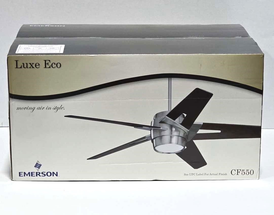 Emerson CF550LORB Luxe Eco Modern Ceiling Fan (No Blades) 6-Speed Wall Control
