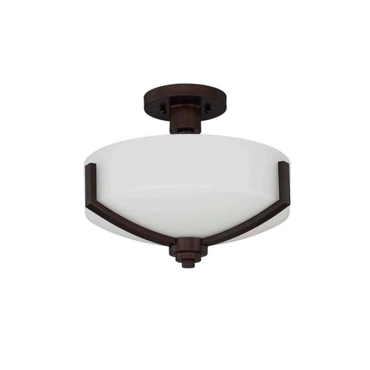 Luminance 3-Light 100W Semi Flush Mount Hadley F22006-64