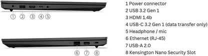 Lenovo V15 G4 IRU 15.6" Full HD Laptop, Intel Core i3-1315U 1.2GHz, 16GB/ 512GB, Win 11 Pro 83A100EGUS