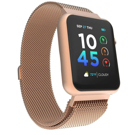 iTouch Cellular 41mm Rose Gold Mesh Case with Rose Gold Strap Band TA4M02-C29