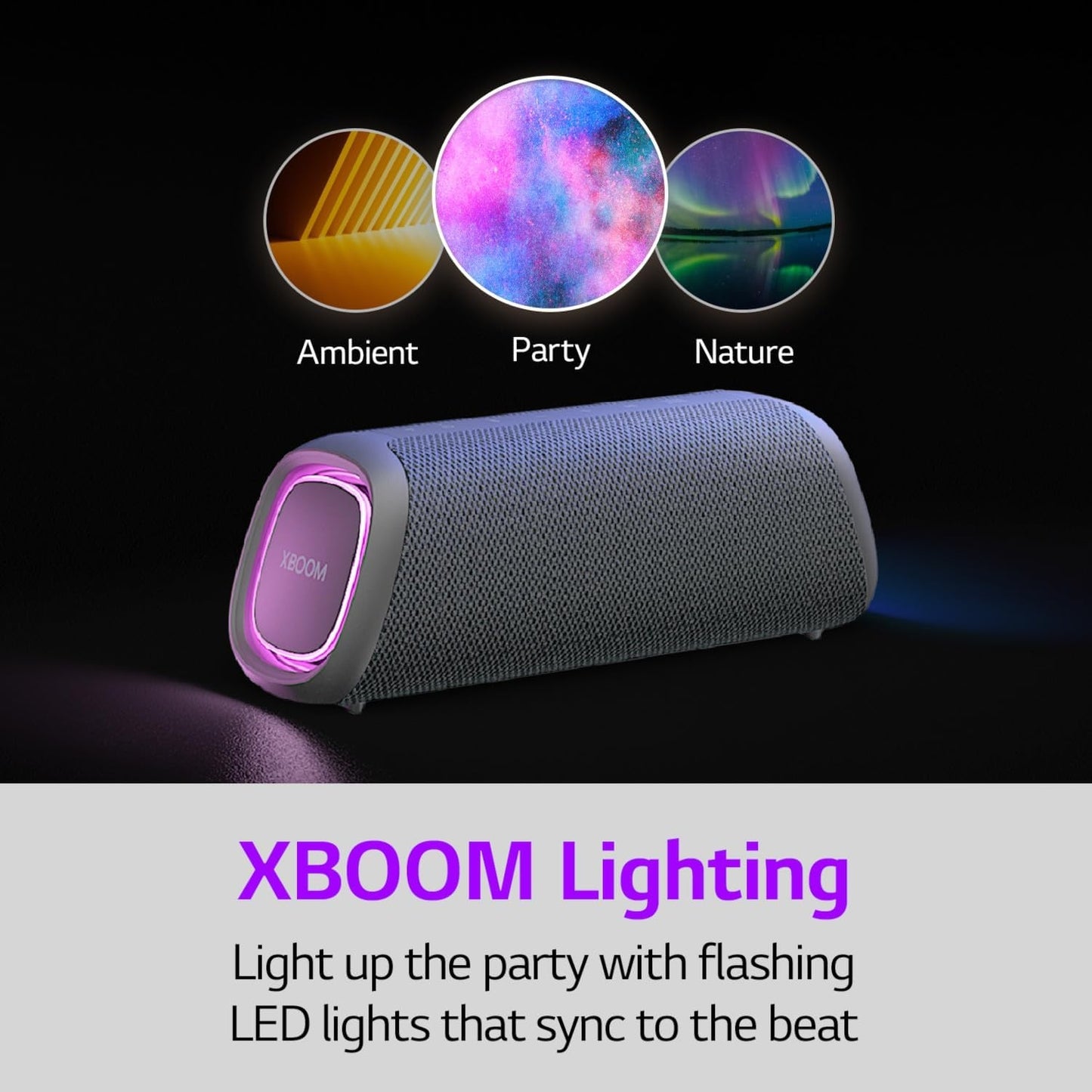 LG XBOOM Go XG5QGR Portable Bluetooth Speaker w/ up to 18HR Battery