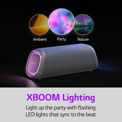 LG XBOOM Go XG5QGR Portable Bluetooth Speaker w/ up to 18HR Battery