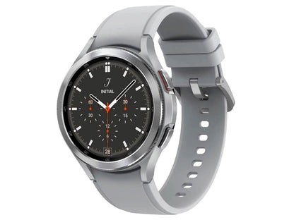 Samsung Galaxy Watch4 Classic Smartwatch 46mm, Bluetooth/Wi-Fi, Silver SM-R890NZSAXAA