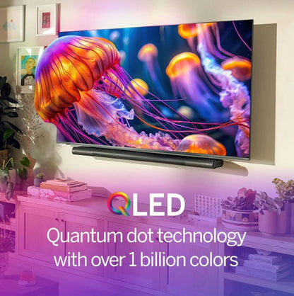 VIZIO 55" Class Quantum 4K QLED Dolby Vision HDR in Black Smart TV VQD55M-0804