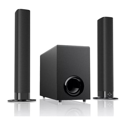 MOVSSOU 120W Sound Bar with Subwoofer 5.0 Bluetooth Soundbar for Smart TV KY8000E