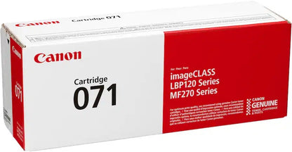 Canon 071 Black Toner Cartridge For imageCLASS LBP122dw Laser Printer, For LBP122dw, MF272dw, MF273dw, MF275dw - 5645C001