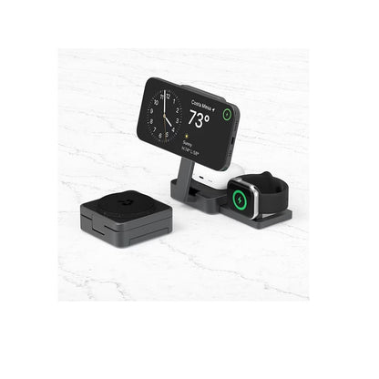 Nimble PIVOT 3-in-1 Wireless Charger, Universal Qi Charging Stand NB-WP-3N-12541