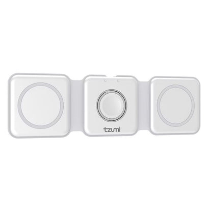 Tzumi 3-in-1 Charge Station Universal Device Docking Hub White T30106BJ-2