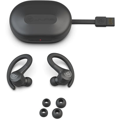 JLab GO Air Sport True Wireless Earbuds BlackEBGAIRSPRTRBLK124