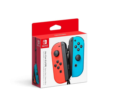 Nintendo Joy-Con (L/R) Wireless Controllers for Nintendo Switch Neon Red/Blue