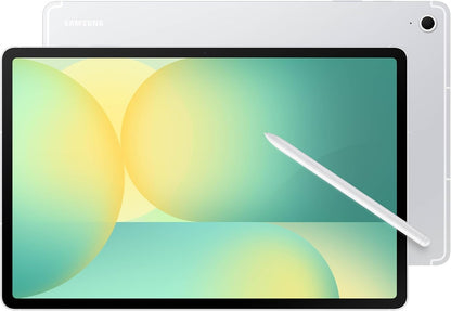 Samsung Galaxy Tab S10 FE 10.9" 128GB Wi-Fi with S-Pen Silver, 45W Super Fast Charging, 2304 x 1440 (WUXGA+), Battery: 8,000 mAh - SM-X520NZSAXAR