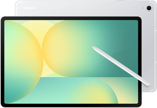 Samsung Galaxy Tab S10 FE 10.9" 128GB Wi-Fi with S-Pen Silver, 45W Super Fast Charging, 2304 x 1440 (WUXGA+), Battery: 8,000 mAh - SM-X520NZSAXAR