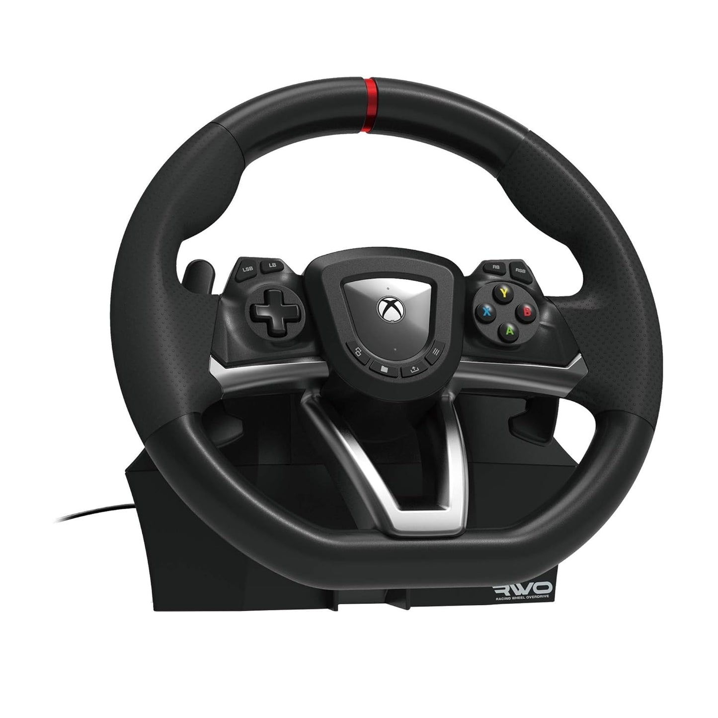 Hori Racing Wheel Overdrive for Xbox Series X|S Black, Easily Adjustable, Authentic Feel - AB04-001U
