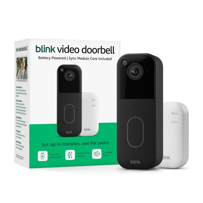 Blink - Video Doorbell - Head-to-toe HD View, Two-Year Battery, Simple Setup, B0DGQZ8JZK