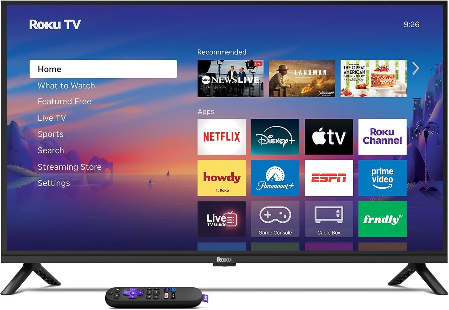 Roku - 32" Class Select Series HD (720p) LED Smart RokuTV (2026)
