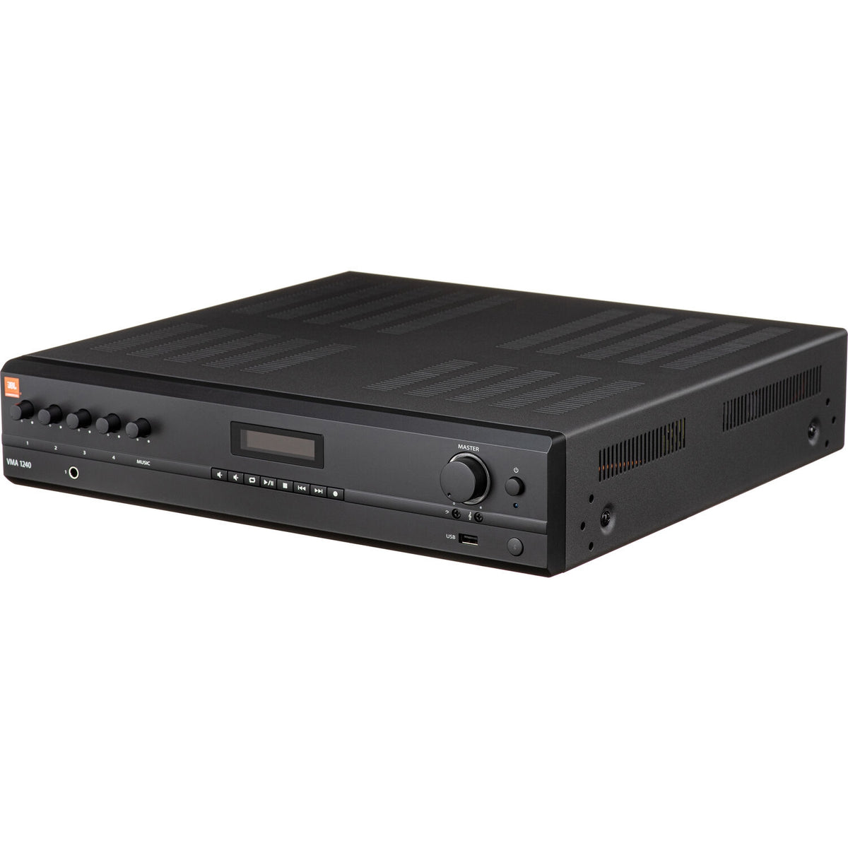 JBL VMA1240 Commercial Series 240W Bluetooth-Enabled Mixer/Amplifier 5-In/1-Out