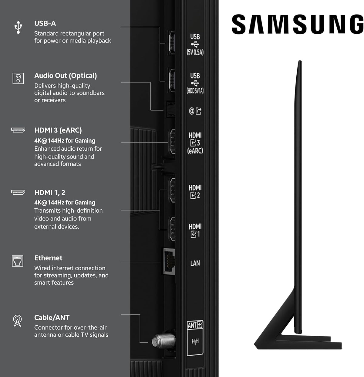Samsung 85-Inch Class QLED Q8F 4K UHD Smart TV QN85Q8FAAFXZA