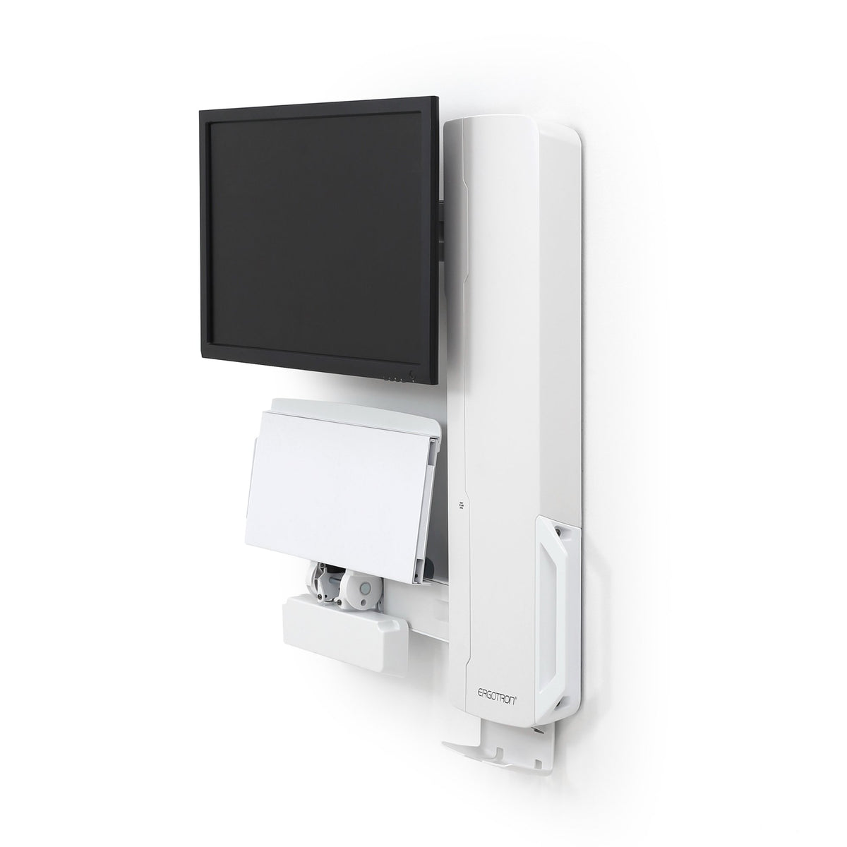Ergotron 61-081-062 SV Sit-Stand Vertical Lift, High-Traffic White