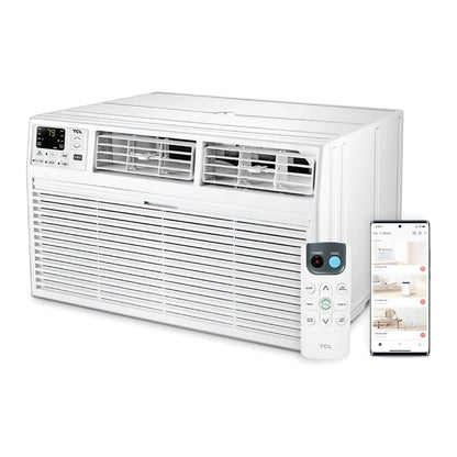 TCL 10,000 BTU Smart Through-the-Wall Air Conditioner, 230V, Wi-Fi 450 Sq.Ft. H10T9EX1-A1