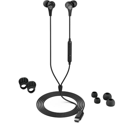 JLab Audio JBUDS PRO USB-C Wired Earbuds, Black EPROTPCRBLK123